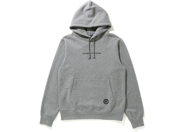 BAPE x OVO Pullover Hoodie Grey