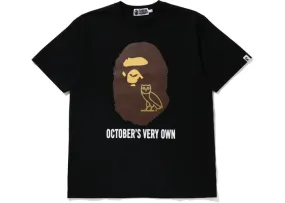 BAPE x OVO Tee Black