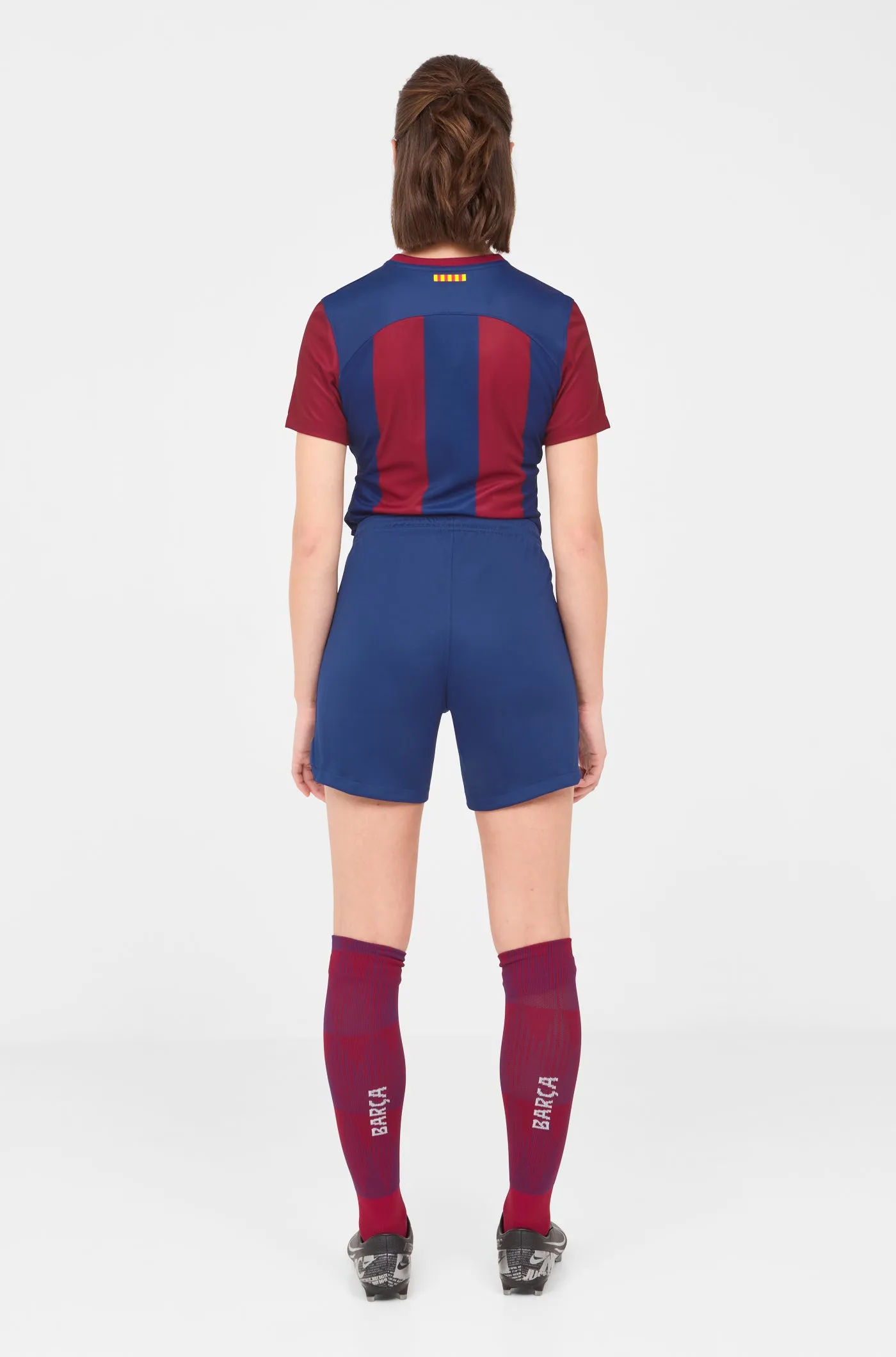 Barcelona Women's Home Shorts 23/24.