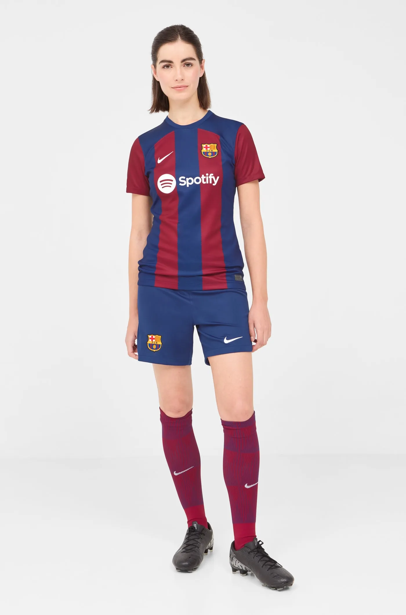 Barcelona Women's Home Shorts 23/24.