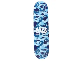 Bathing Ape ABC Camo Skateboard Blue XL Size