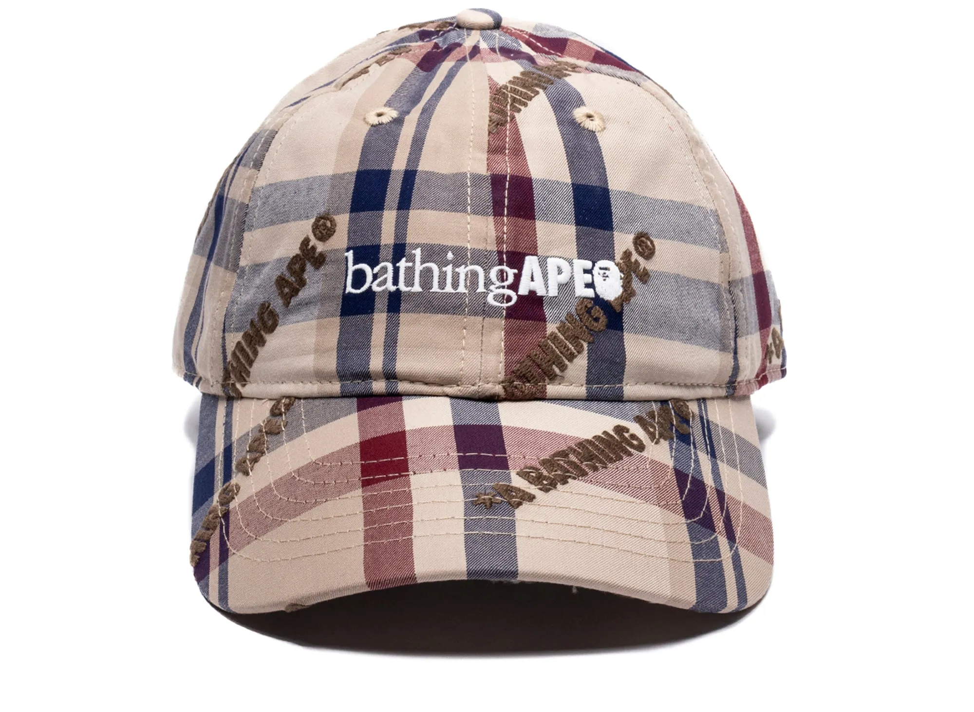 Bathing Ape BAPE Check Cap