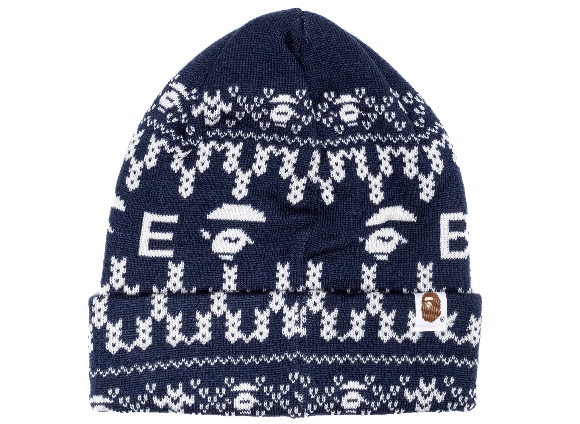 Bathing Ape Navy Beanie xld.