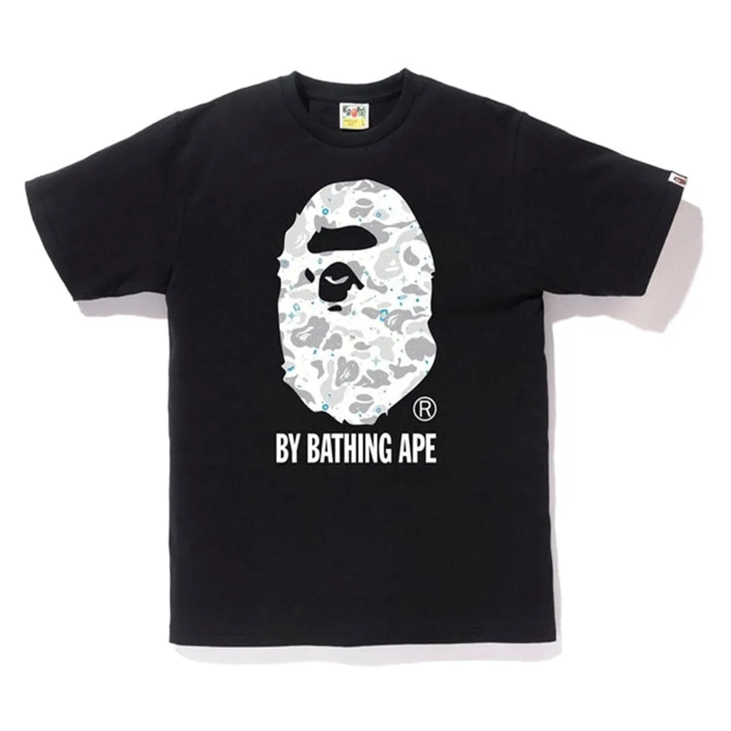 Bathing Tee in Black - BAPE Space Camo SS19