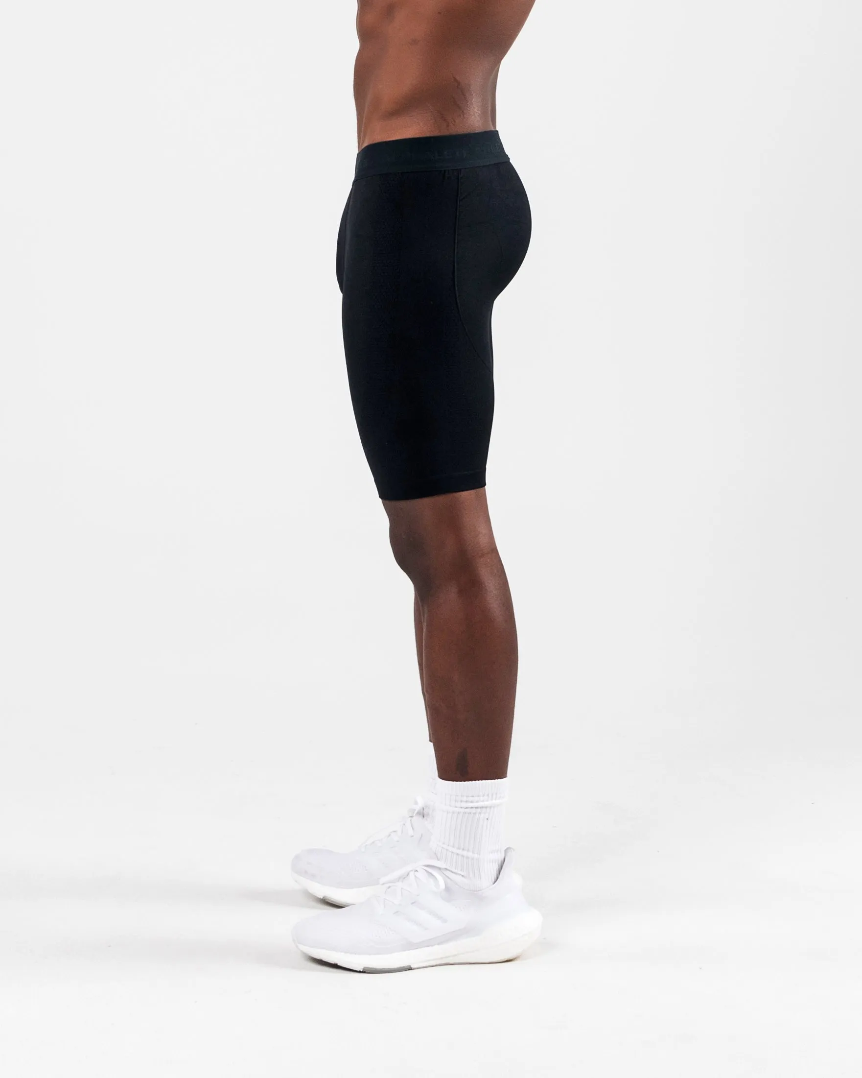 Black Compression Shorts for Reform