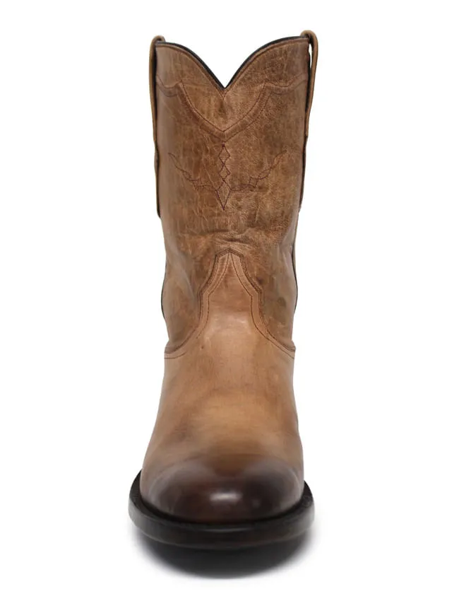 Black Jack Antique Tan Maddog Roper Boots