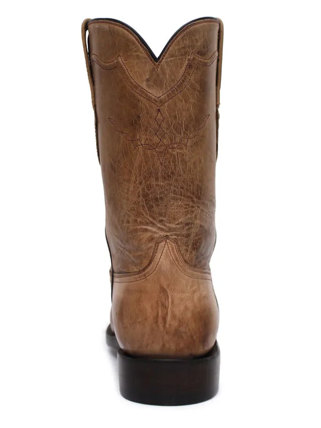 Black Jack Antique Tan Maddog Roper Boots