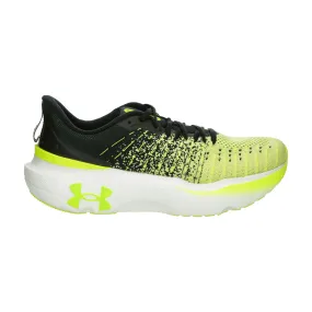 Black yellow Under Armour Infinite Elite shoes