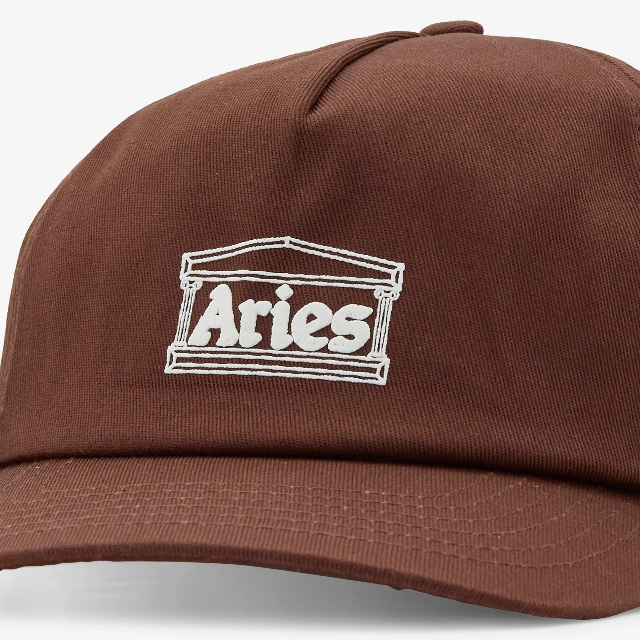 Brown Temple Cap