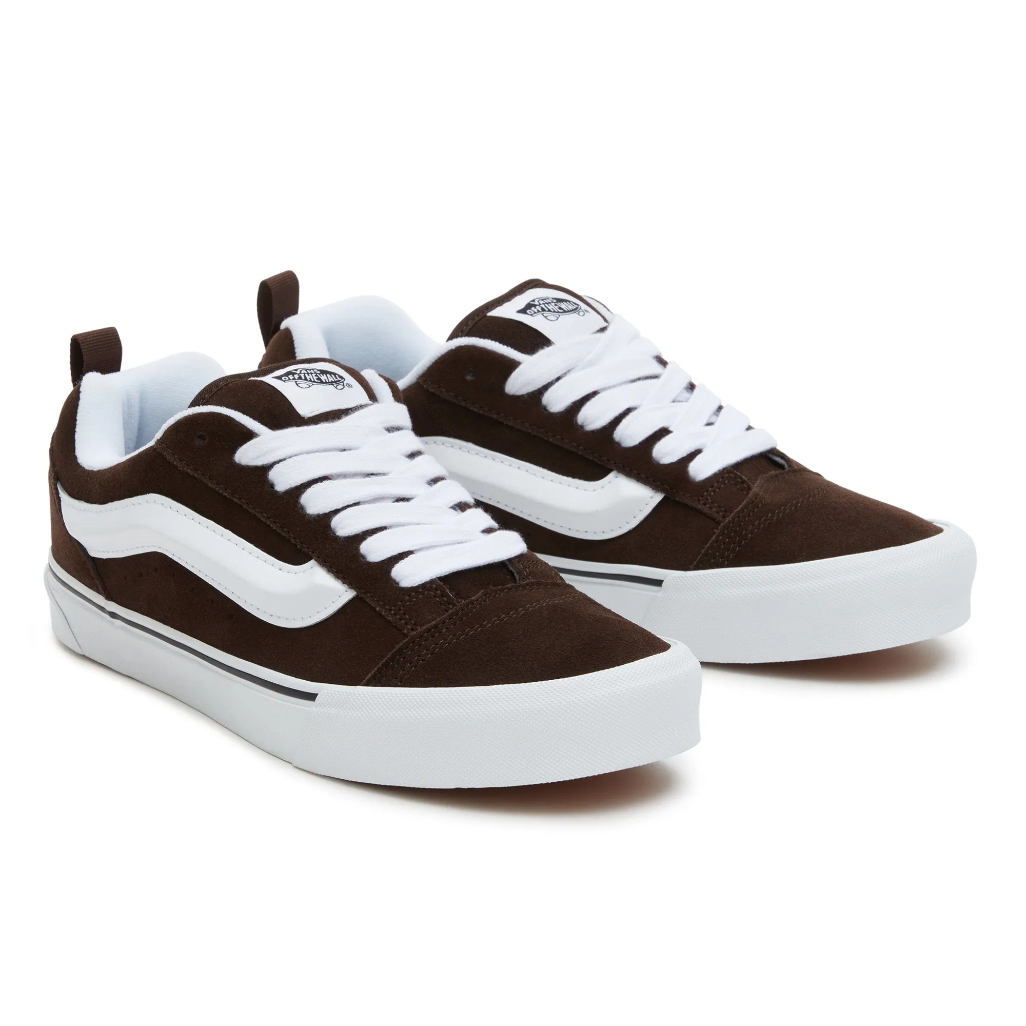 Brown/White Vans Old Skool