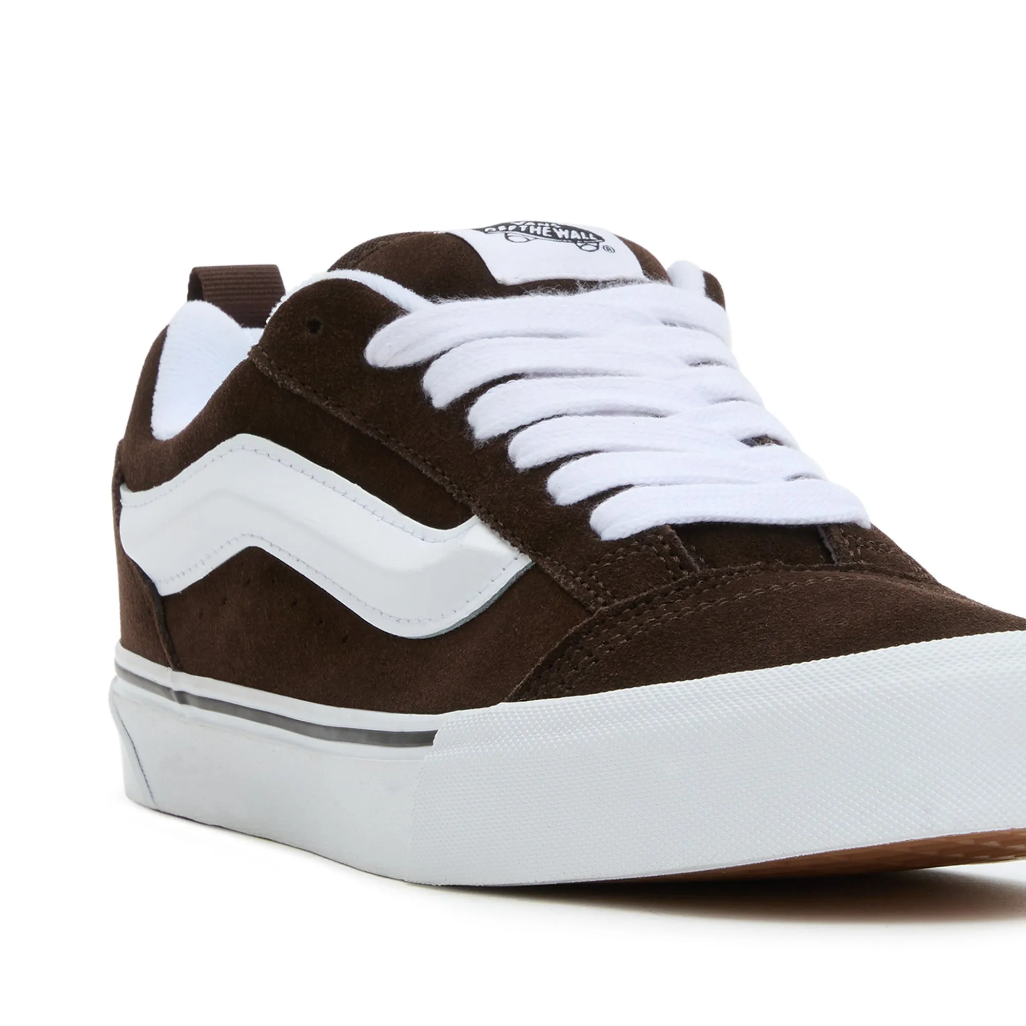 Brown/White Vans Old Skool