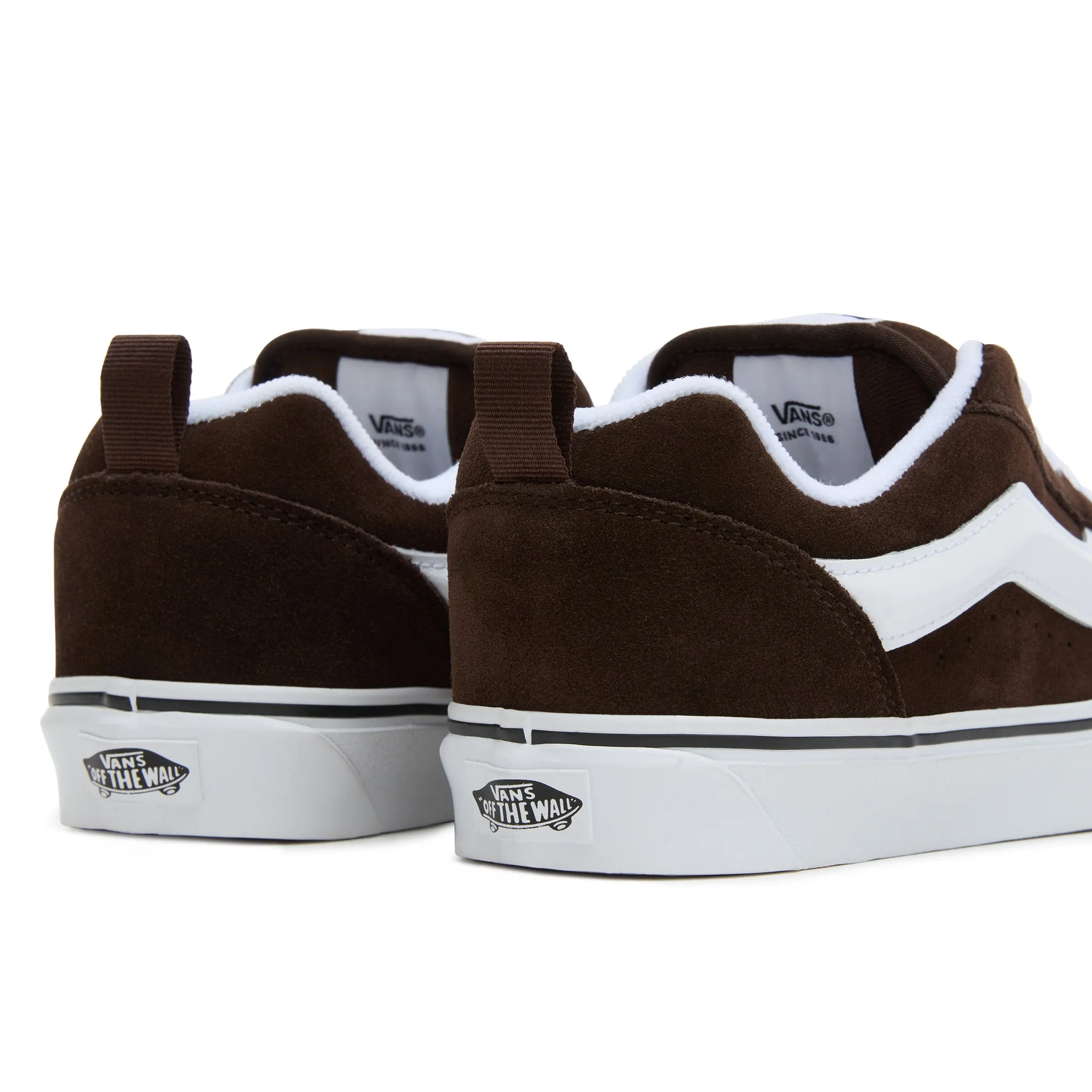 Brown/White Vans Old Skool