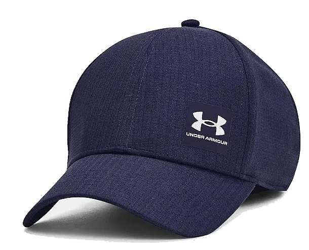 cap Under Armour Iso-Chill ArmourVent Adjustable - Midnight Navy/Halo Gray - men´s