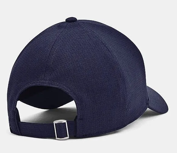 cap Under Armour Iso-Chill ArmourVent Adjustable - Midnight Navy/Halo Gray - men´s