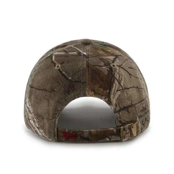 Cincinnati Reds 47 Brand Realtree Camo Clean Up Slouch Adjustable Hat Cap