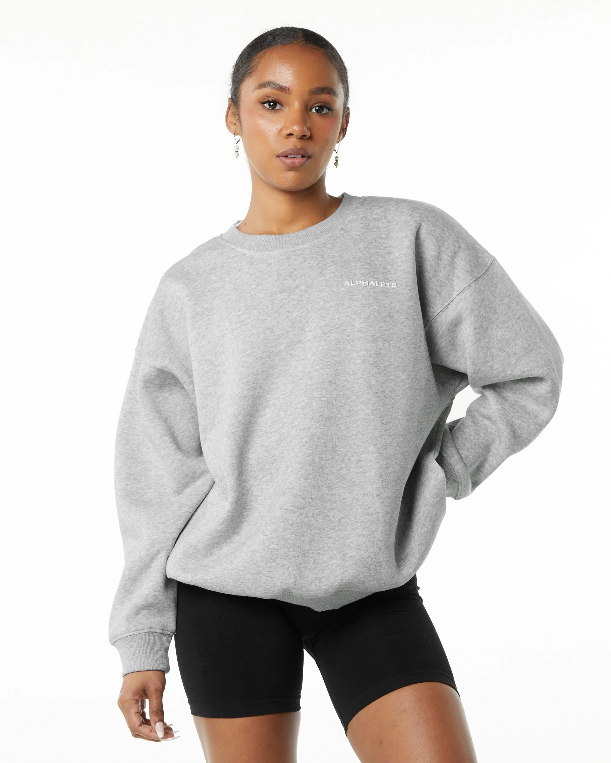 Classic Crew - Heather Grey | Men's Essential Sweater