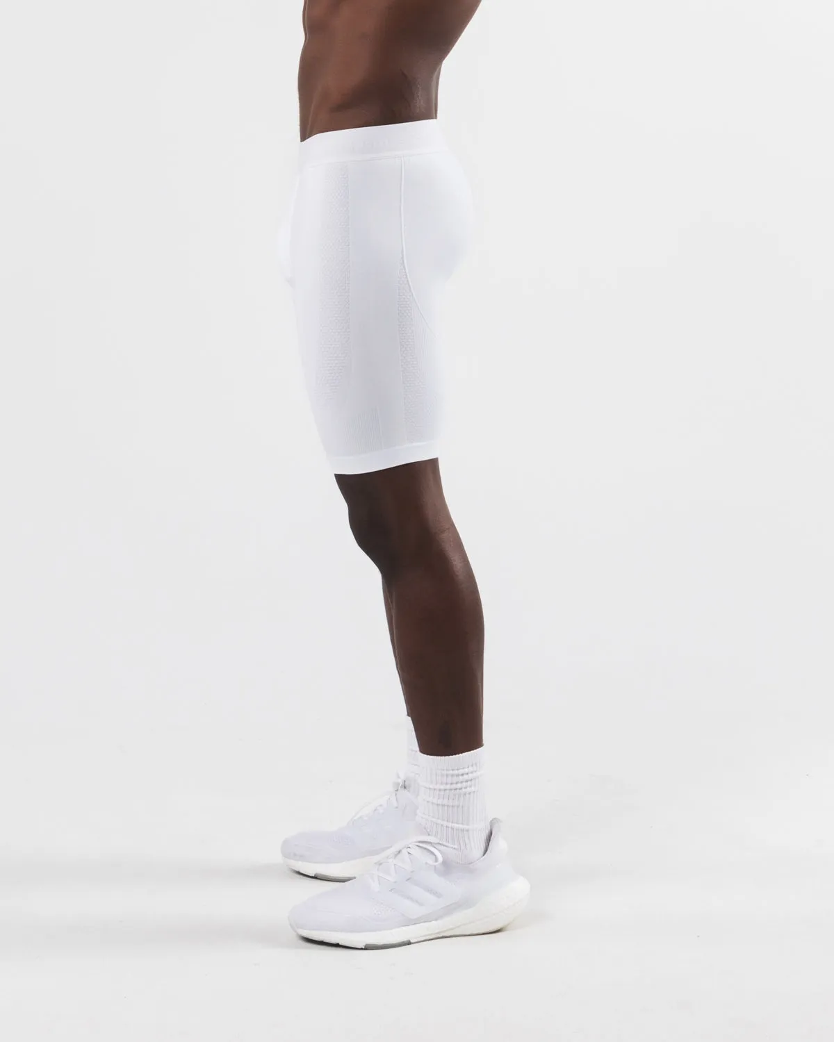 Compression Shorts for Reform - White