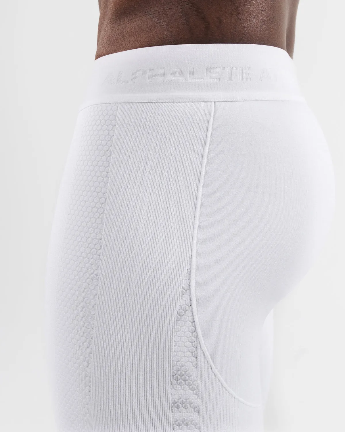 Compression Shorts for Reform - White