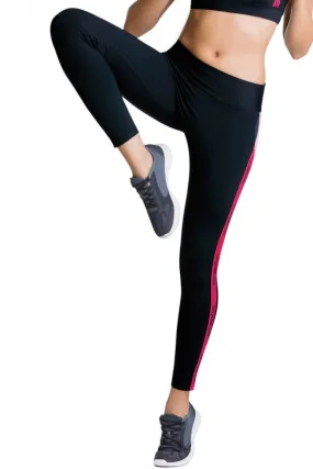 Curveez Chamela Sports Body Molding Workout Fabric Leggings