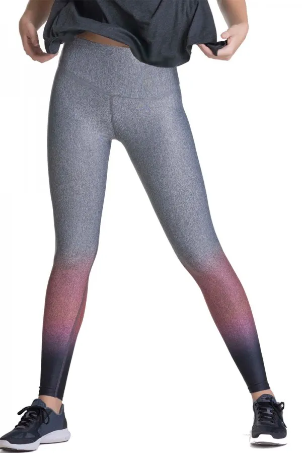 Curveez Chamela Sportswear Trainer Ombre Leggings