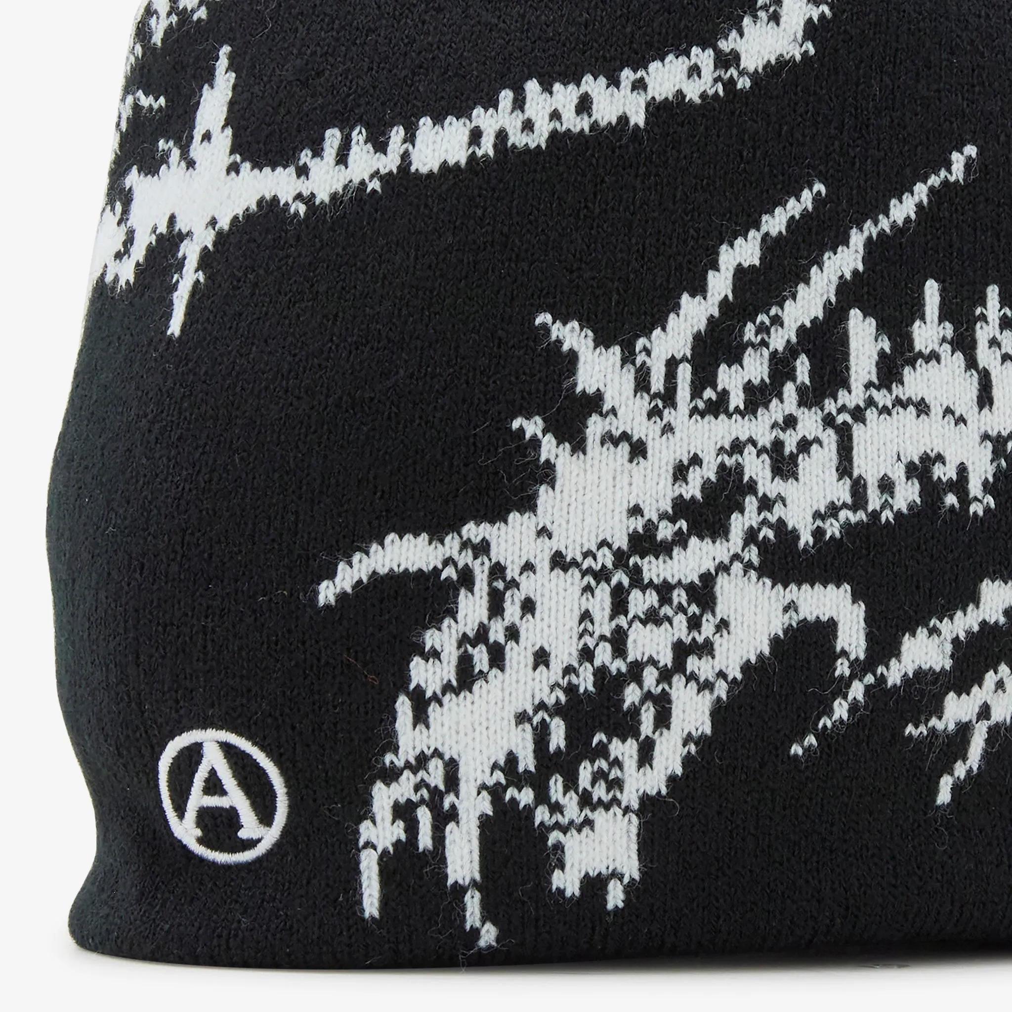 Dragon Skeleton Beanie - Black