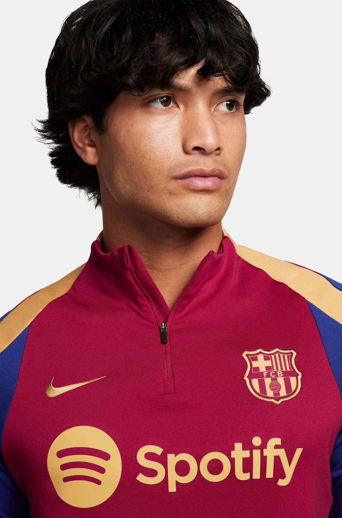 FC Barcelona garnet training sweatshirt 2023/2024