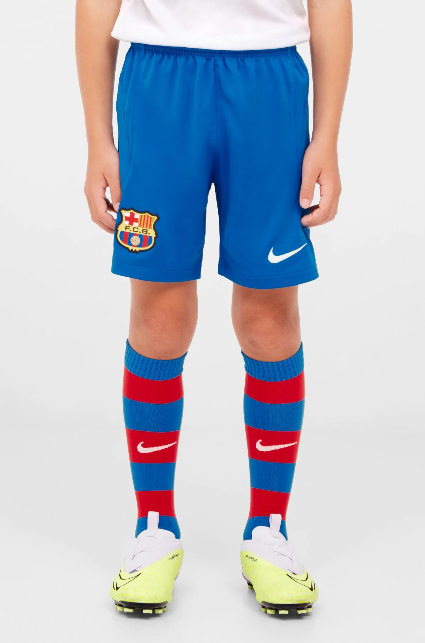 FC Barcelona junior away shorts 23/24