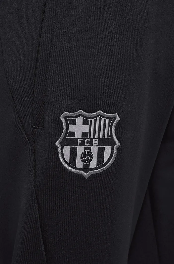 FC Barcelona junior black and gray training pants