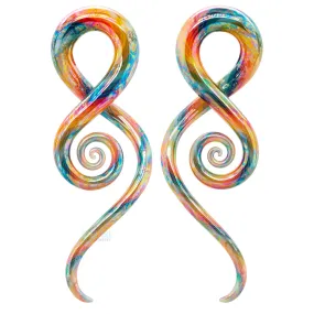 Glass Squids - Oil Slick Twisted Rainbow