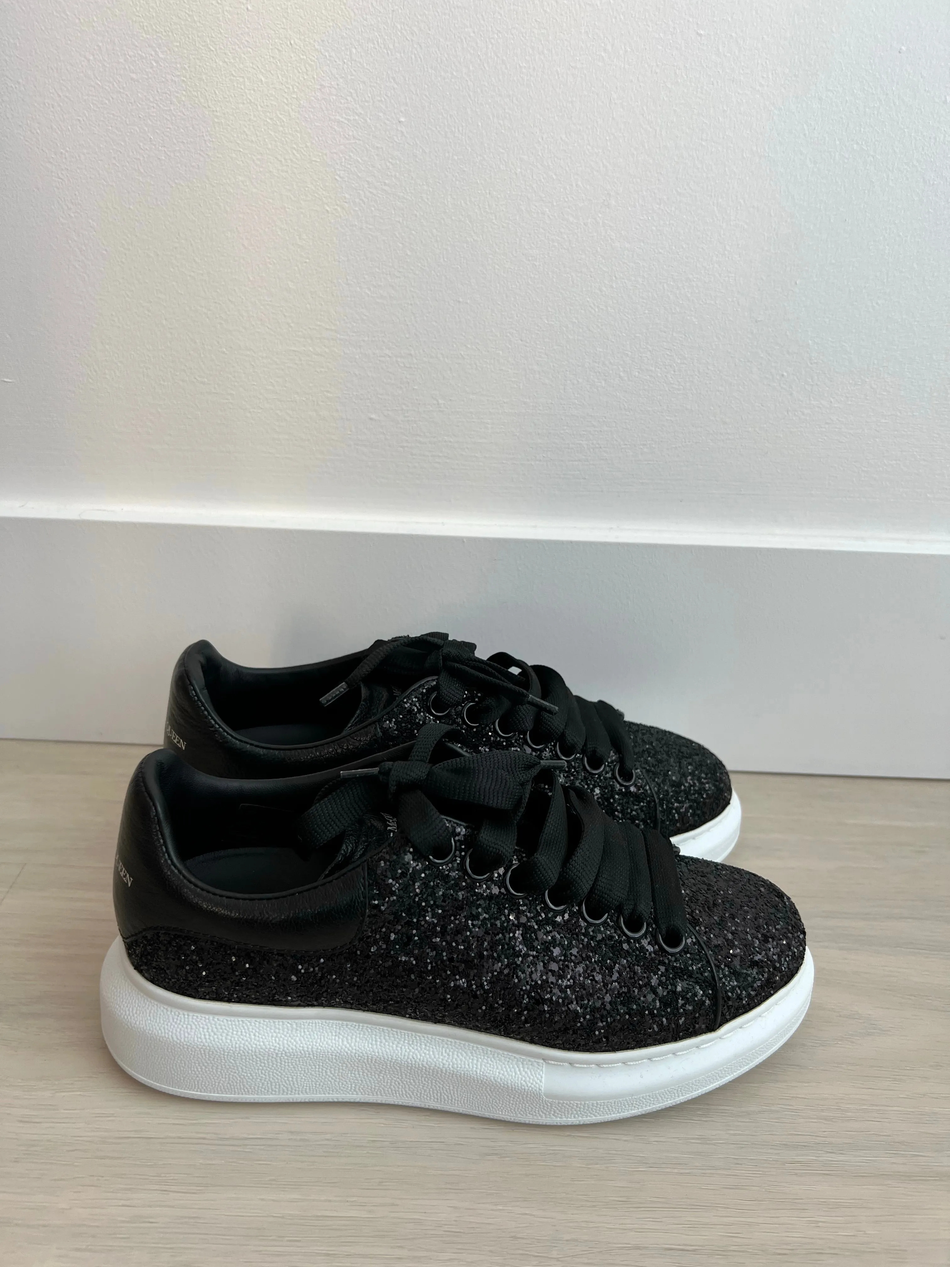 Glitter Sneakers by Alexander McQueen