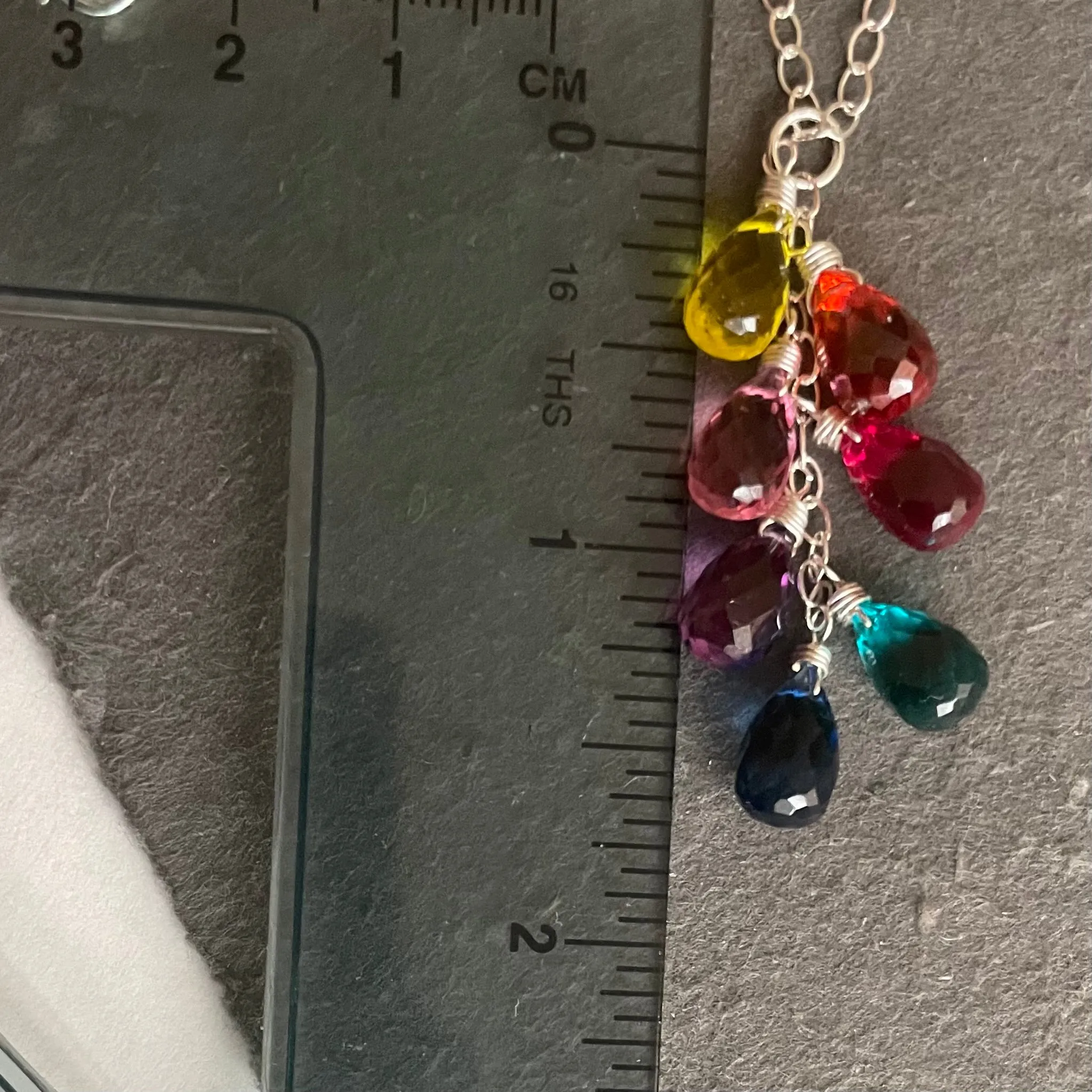 Goody Goody Gumdrops 7 Stone Rainbow Necklace - Best Deals