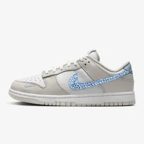 Grey/Blue Low Dunk Women