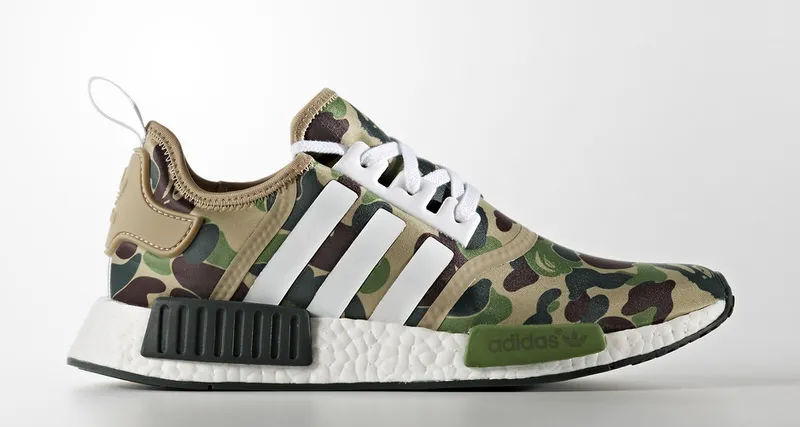 Here’s Where to Cop the BAPE x adidas NMD Tomorrow