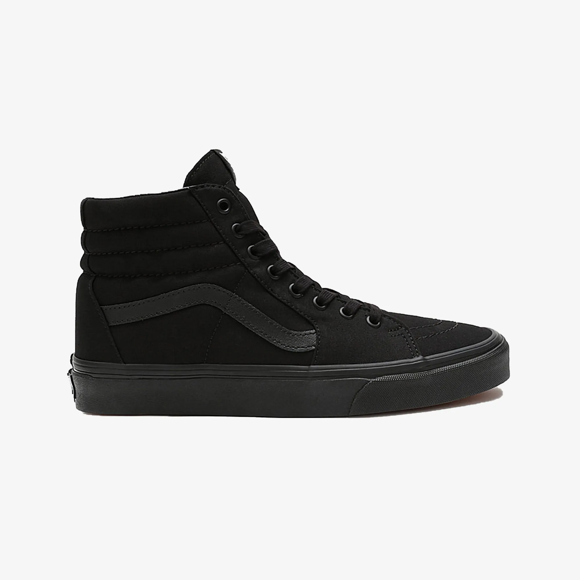 High-top skate shoes - black