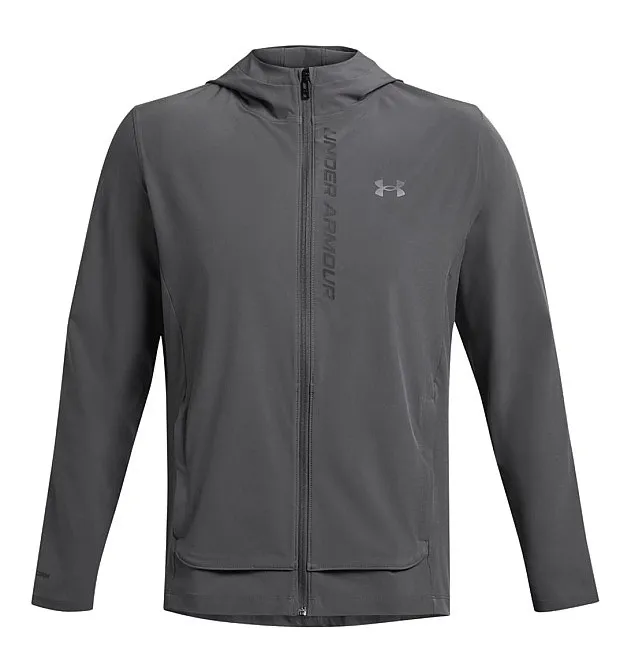 jacket Under Armour OutRun The Storm - Castlerock/Reflective - men´s