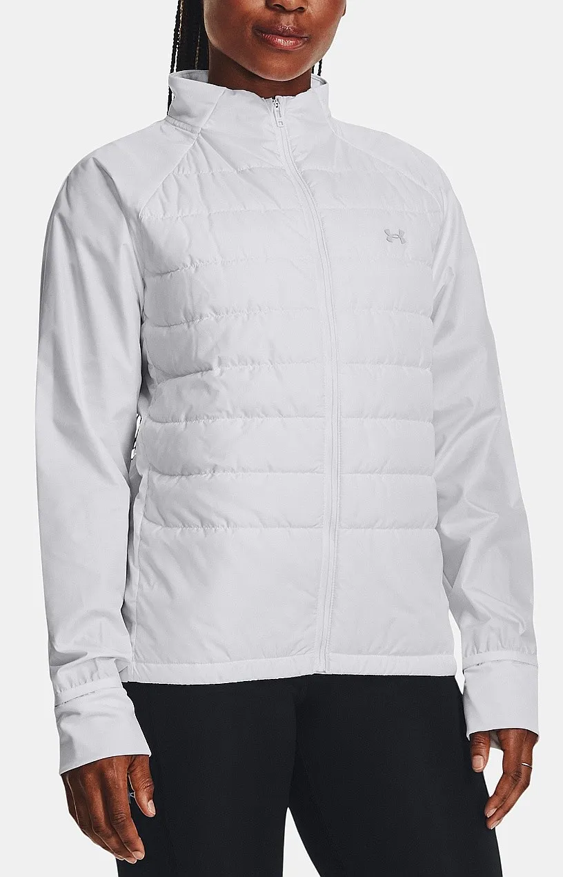 jacket Under Armour Storm Insulated Run Hybrid - White - women´s