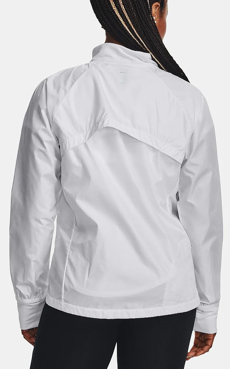 jacket Under Armour Storm Insulated Run Hybrid - White - women´s