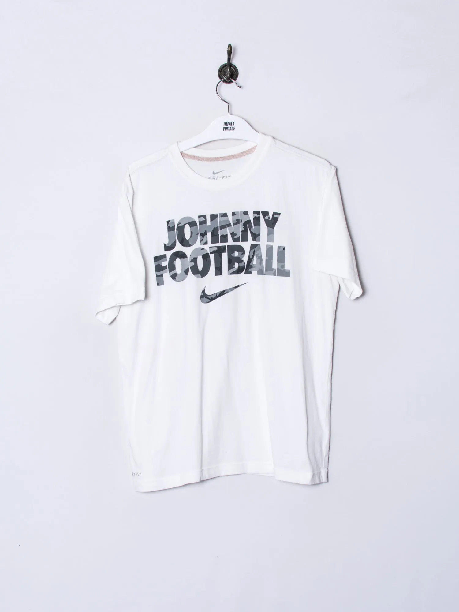 Johnny Football Nike White Cotton T-Shirt