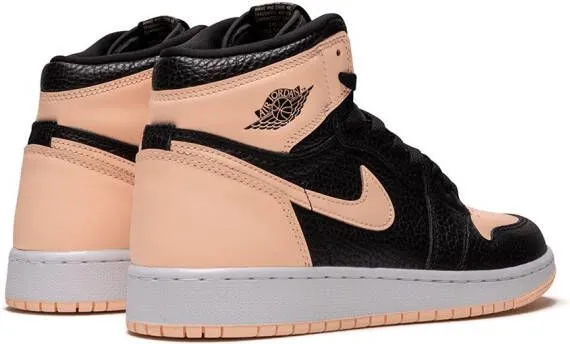 Jordan Kids Air Jordan 1 Retro High OG ''Crimson Tint'' sneakers Black