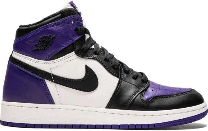 Jordan Kids Air Jordan 1 Retro sneakers Purple