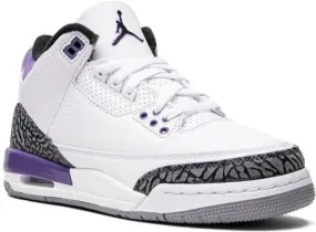 Jordan Kids Air Jordan 3 Retro Dark Iris sneakers White