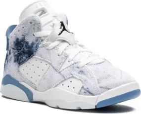 Jordan Kids Air Jordan 6 Retro Washed Denim sneakers White