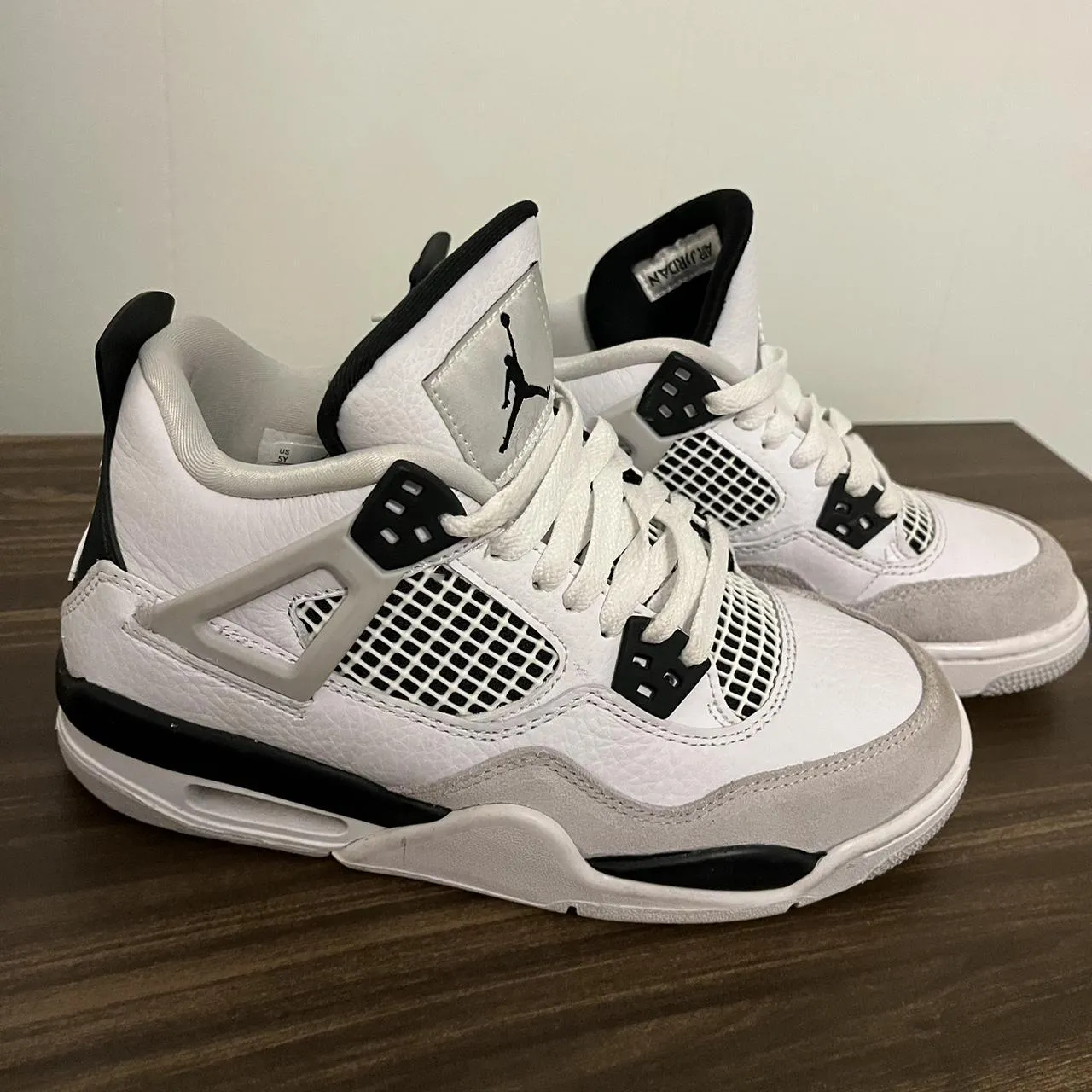 Jordan Women's White and Black Trainers