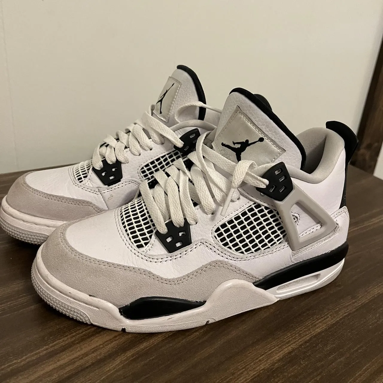 Jordan Women's White and Black Trainers