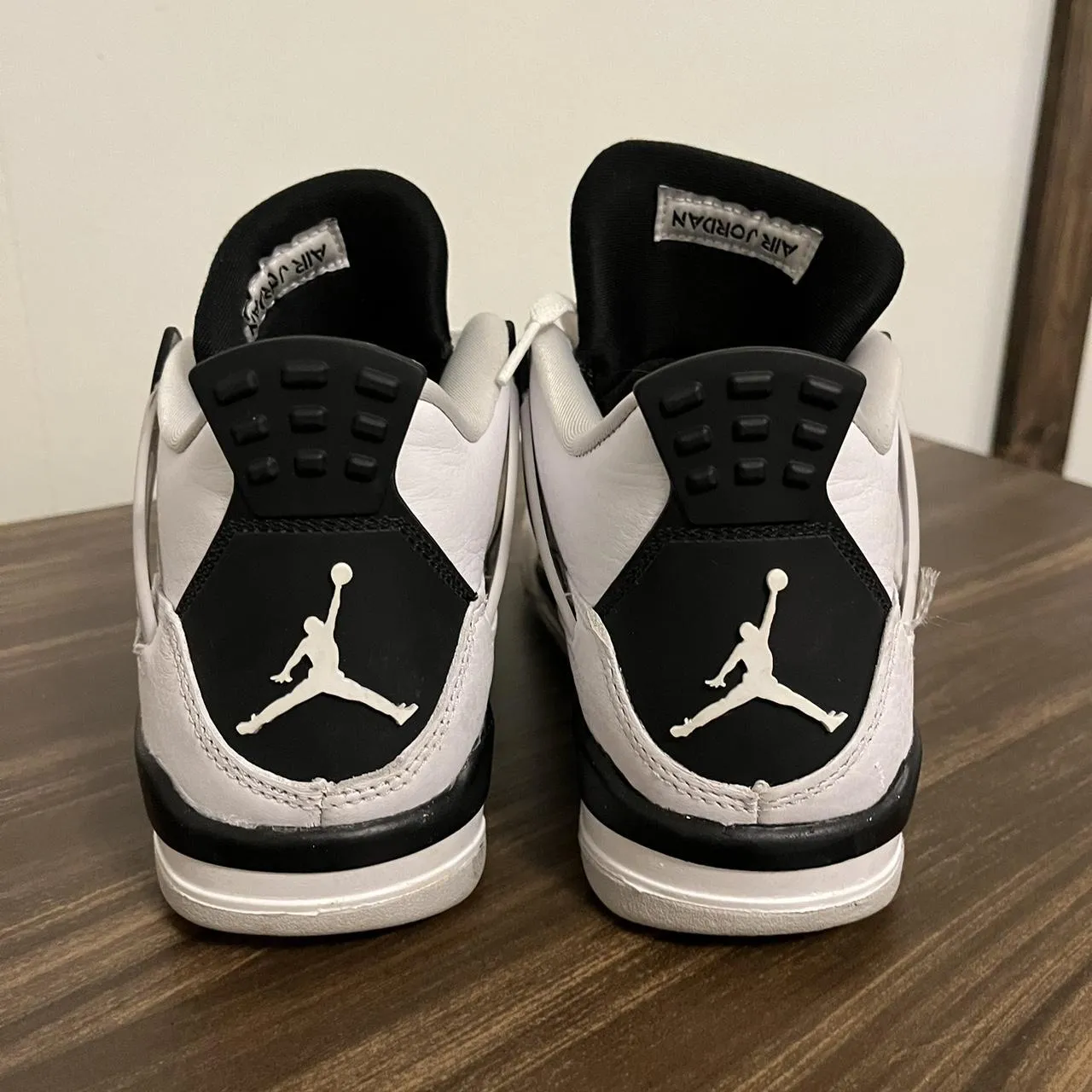 Jordan Women's White and Black Trainers