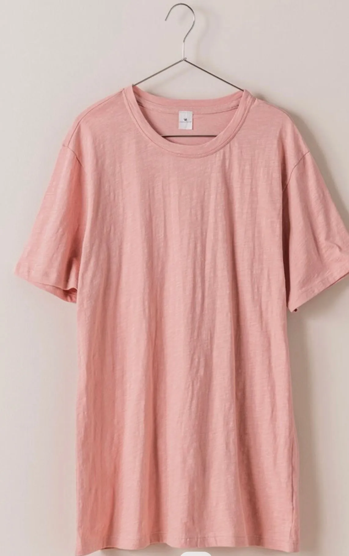 Kennedy Vintage Wash Pink Tee