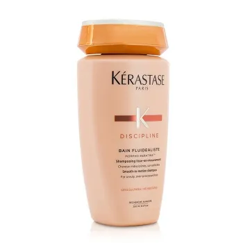 Kerastase Discipline Bain Fluidealiste Smooth-In-Motion Sulfate Free Shampoo - For Unruly, Over-Processed Hair (New Packaging) 2