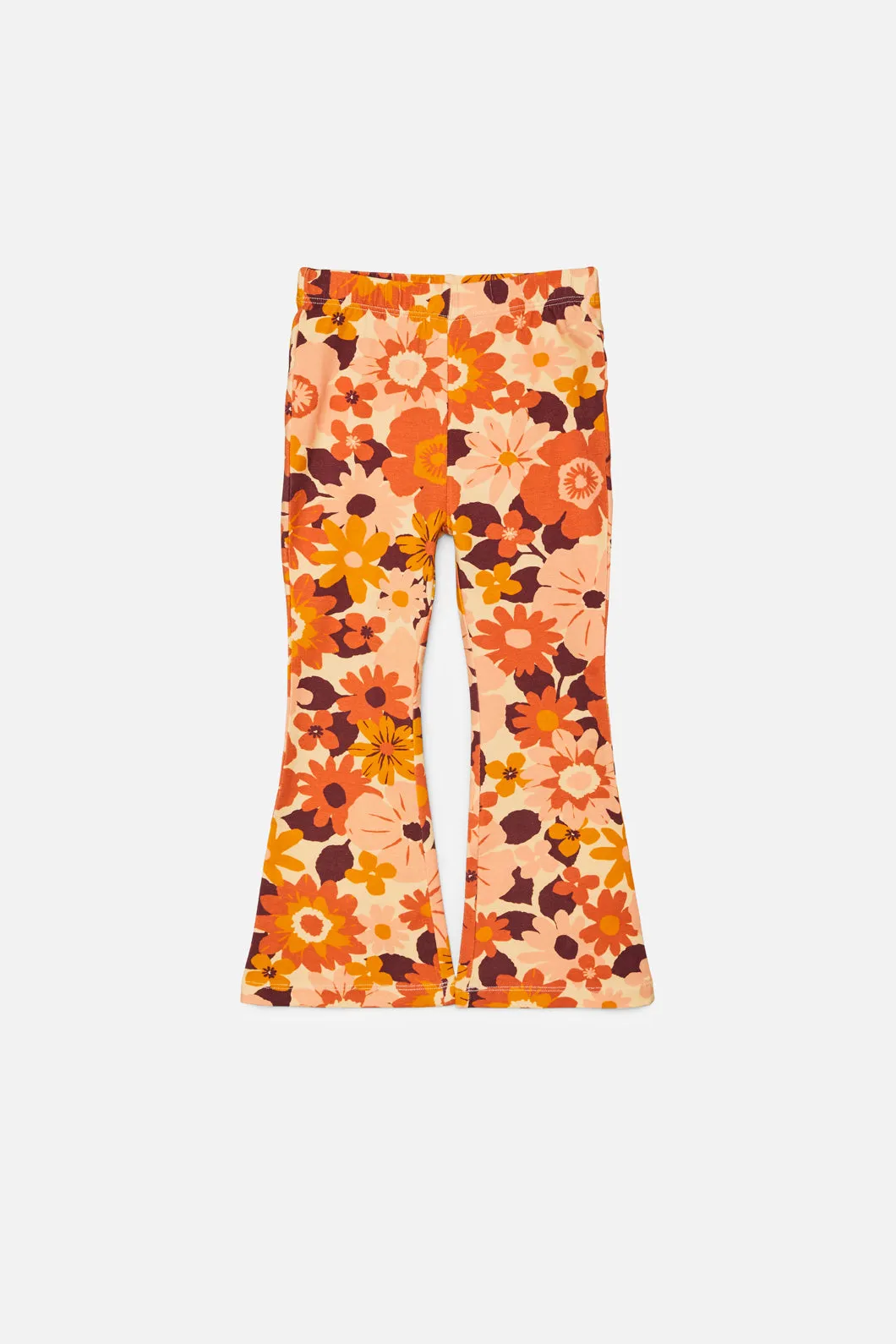 Kids Flare Legging - Twiggy Floral Pattern