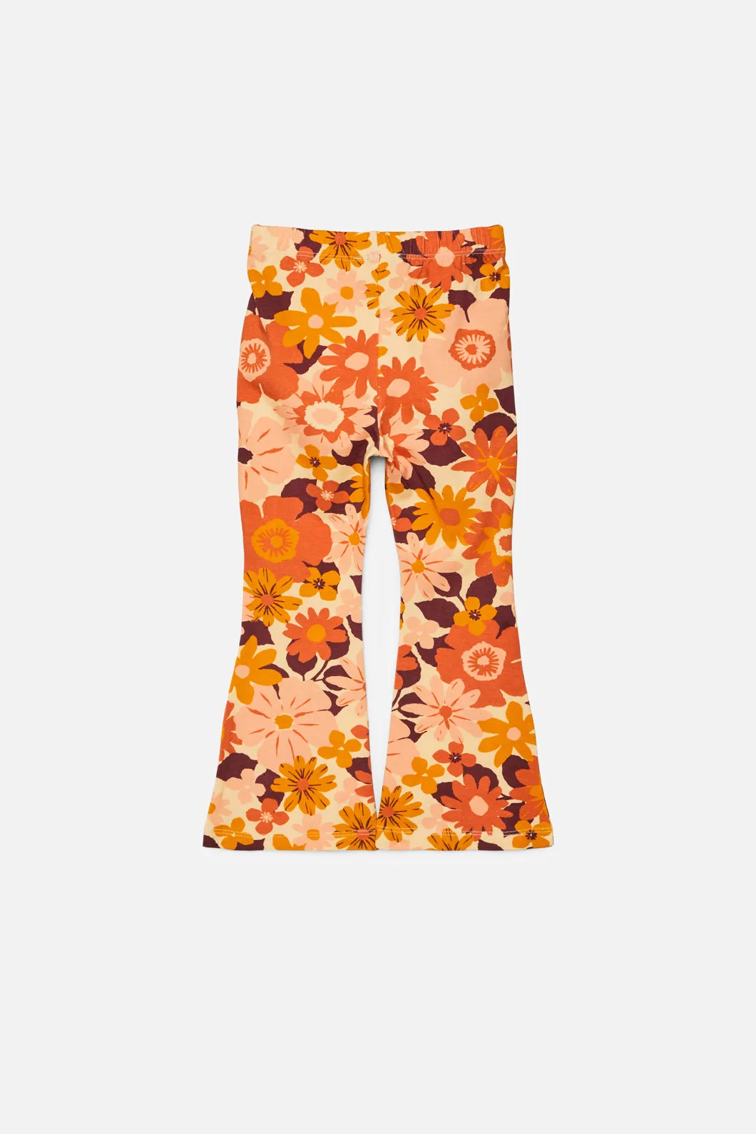 Kids Flare Legging - Twiggy Floral Pattern