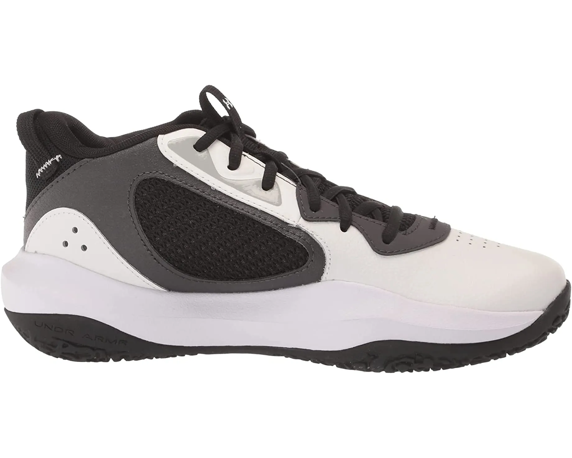 Kid's Grade School Lockdown 6 White/Black/Black - Buy now, limited stock